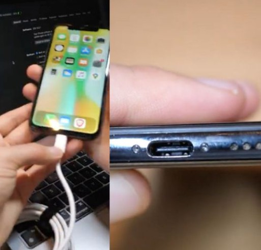 工程师“魔改”iPhone用上察隅usb-c接口