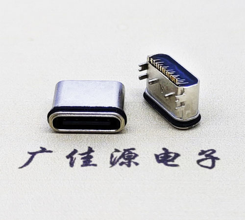 防水卧式 TYPE-C16P四脚插板母座