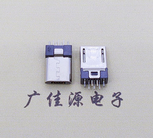 micro 5p夹板公头带地脚