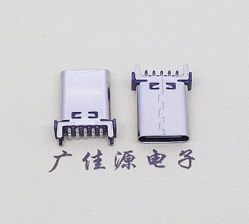 TYPE-C立式贴板母座